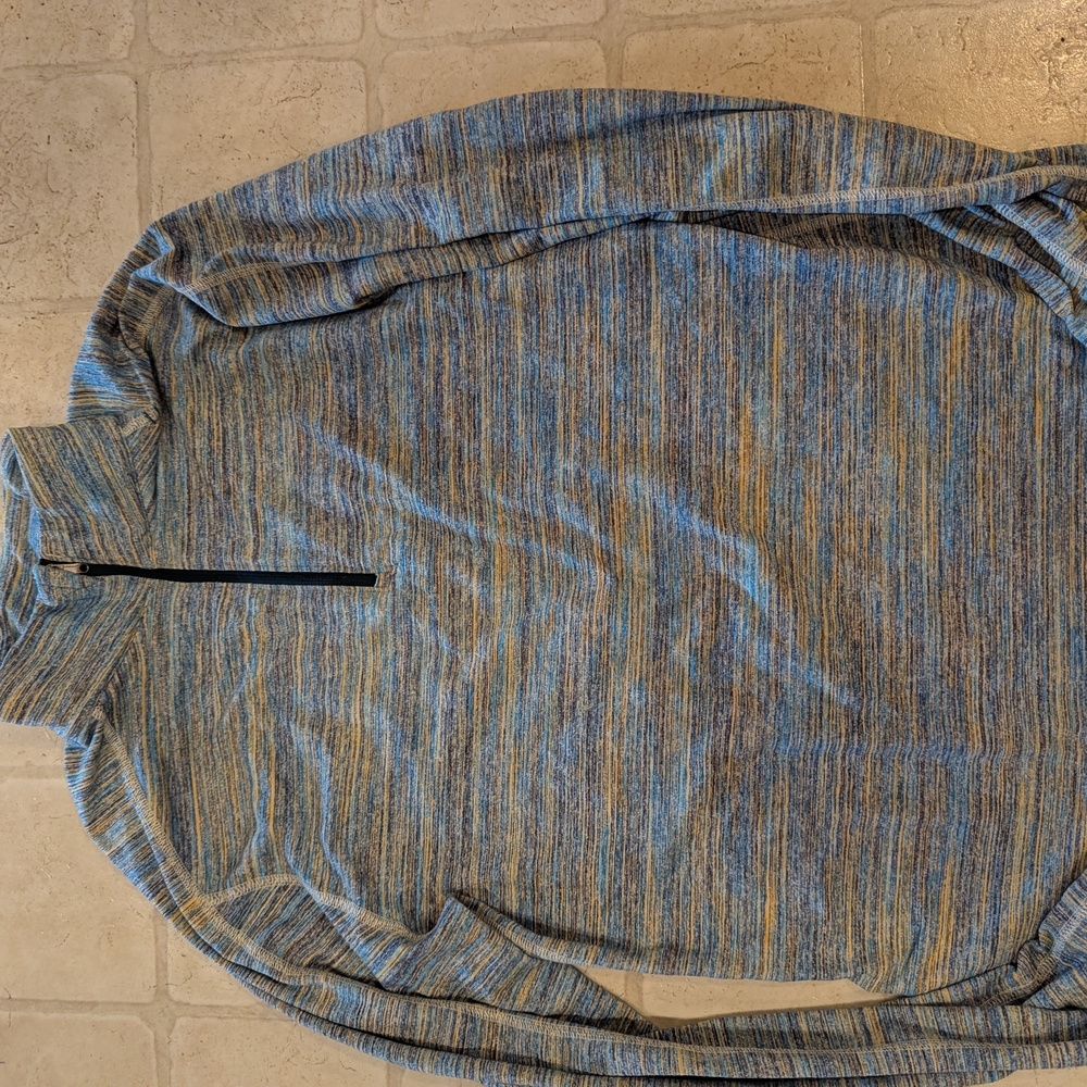 Athleta Women's Multicolor Zip-Up Sweater L